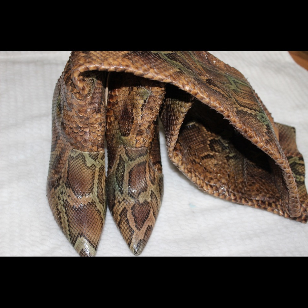 Alexandre Birman real snakeskin boots - Picture 2 of 12
